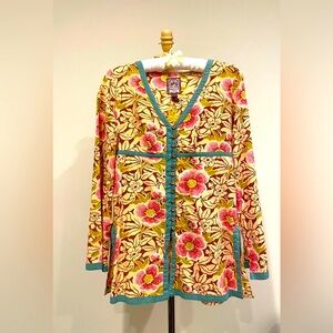 Lucky Brand Women’s Floral Long-Sleeved Top (s)